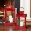 Best deal 🧨 Candle Holders 🎄 Christmas Home Decor Melrose International Industrial Lantern - Set Of 2 😀