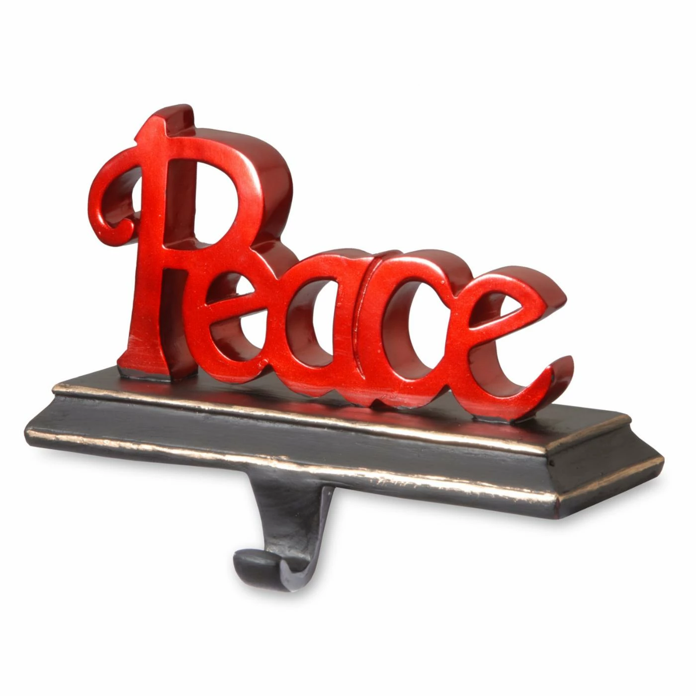 Best deal β Christmas Stockings & Holders National Tree Company Polyresin Peace Stocking Holder β€οΈ