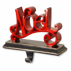 Discount 🔔 Christmas Stockings & Holders National Tree Company Polyresin NOEL Stocking Holder 🔥