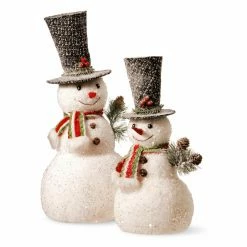 Cheap 🔔 Snowman Figurines & Décor National Tree Company Snowman - Set Of 2 ❤️