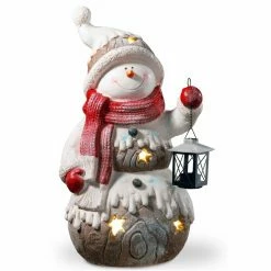 Deals ✨ Snowman Figurines & Décor National Tree Company 21 In. Lighted Snowman Decor Piece ❤️