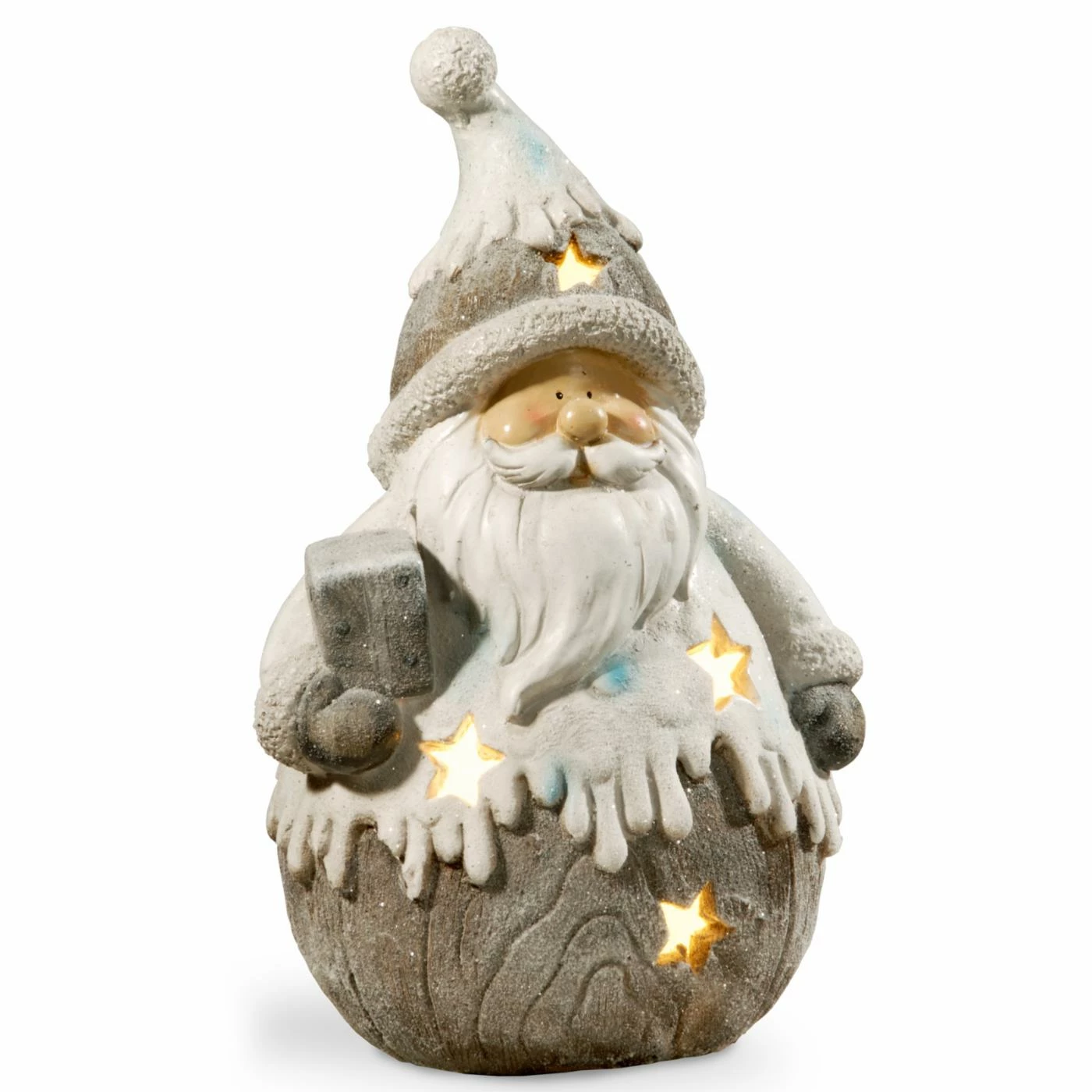 New β Santa Figurines National Tree Company 18 In. Lighted Santa Decor Piece π