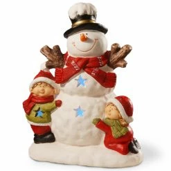 New 🔔 Snowman Figurines & Décor National Tree Company 17 In. Lighted Snowman Decor Piece 🥰