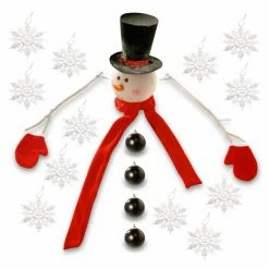 Promo ❤️ Snowman Figurines & Décor National Tree Company Snowman Tree 👗 Dress Up Kit 😀