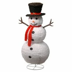 Brand new 🔔 Snowman Figurines & Décor National Tree Company Pop-Up Snowman Decoration 😍