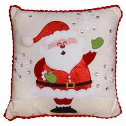 Outlet 🔔 Decorative ❄ Christmas Pillows National Tree Company Santa Decorative Pillow 🧨