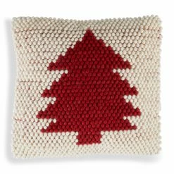 Deals 👍 Decorative 🎄 Christmas Pillows Mina Victory Home For The Holiday 🎄 Christmas Tree Pillow By Nourison 🌟