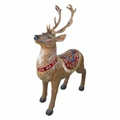 Best reviews of 💯 Decorative 🎄 Christmas Accents Design Toscano Santas North Pole Illuminated Reindeer Holiday Statue 🌟