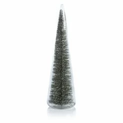 Top 10 🧨 All Other Brands Tabletop 🎄 Christmas Tree Décor Clear Glass Decorative Tree - Set Of 2 👍