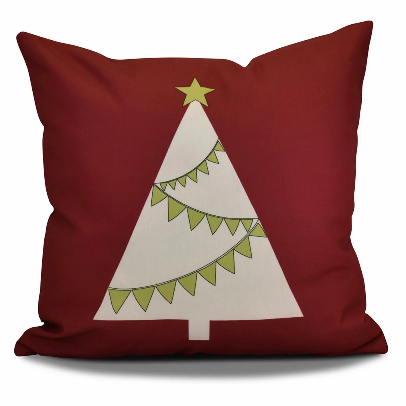 Budget π Decorative β Christmas Pillows E By Design Garland Tree Decorative Pillow π - Image 5