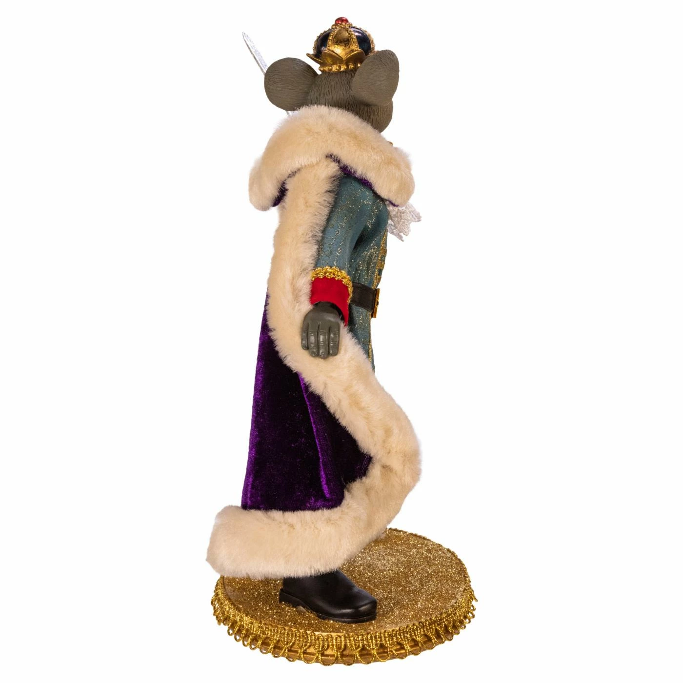 Cheap π Decorative π Christmas Accents Kurt Adler 11.5 In. Fabriche Mouse King With Sword π₯ - Image 4