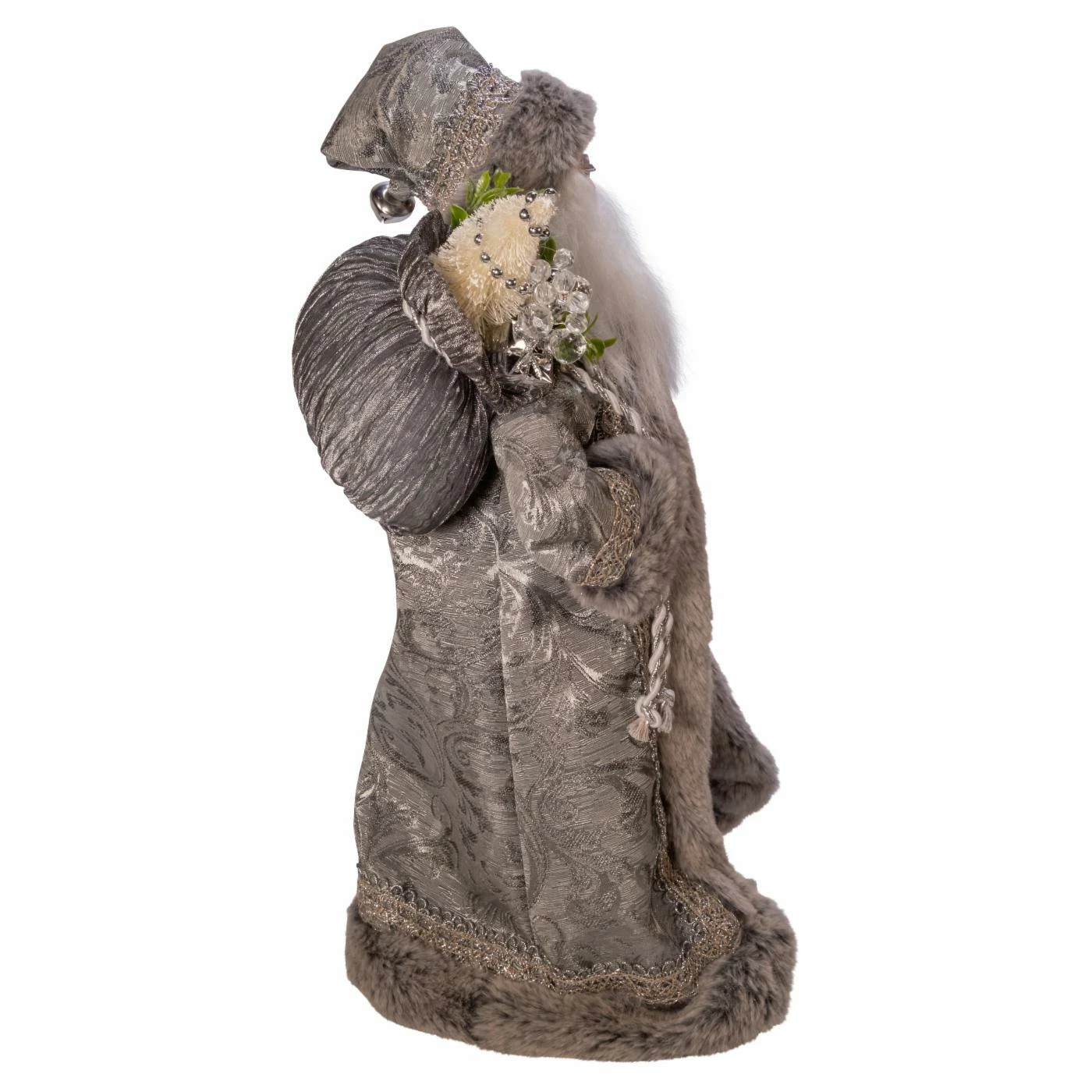 Cheapest π Santa Figurines Kurt Adler 18 In. Kringle Klaus Silver Santa β - Image 4