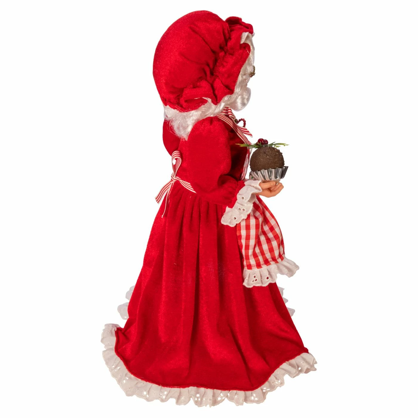 Best reviews of β Santa Figurines Kurt Adler 16.5 In. Kringle Klaus Mrs. Claus With Apron π - Image 4