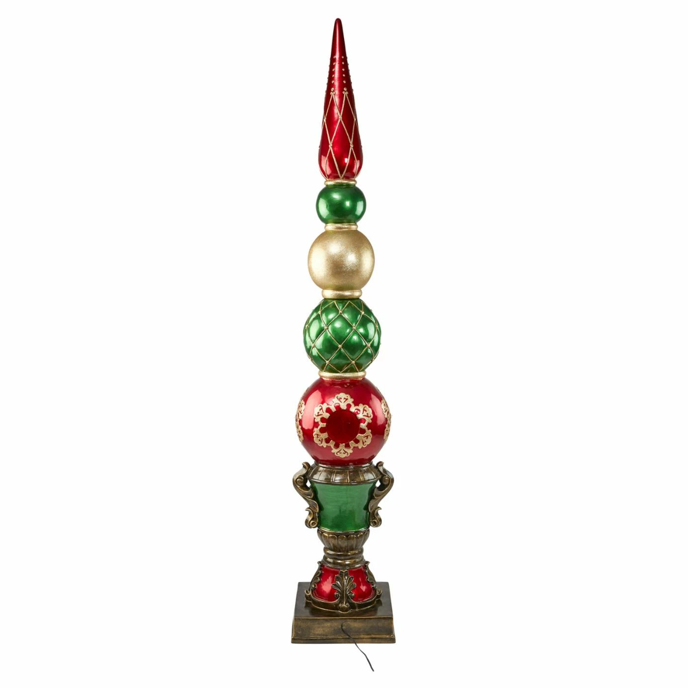 Hot Sale π Decorative π Christmas Accents Design Toscano Ornament Topiary Illuminated Holiday Statue π - Image 5